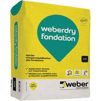 Argamassa impermeabilizante de fundações – Weberdry – 25 kg