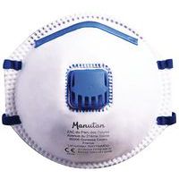 Semimáscara respiratória tipo concha de utilização única FFP2 - Manutan