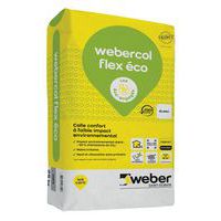 Cola para ladrilho – Webercol Flex Éco – branco – 25 kg
