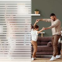 Película decorativa com faixas foscas – Luminis