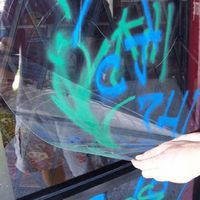 Película de segurança antigrafiti 125 mícrones – Luminis