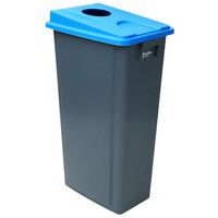 Caixote de lixo para triagem seletiva de 60 ou 80 L e tampa - Manutan Expert