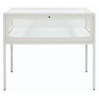 Vitrina de exposição tipo mesa com gaveta – 100 x 60 x 95 cm – Sarazino