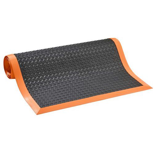 Tapete antifadiga com chapa diamante Cushion Flex® – Notrax