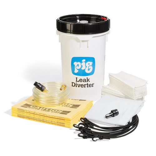 Kit de desvio de fugas PIG® Leak Diverter para telhados – Pig