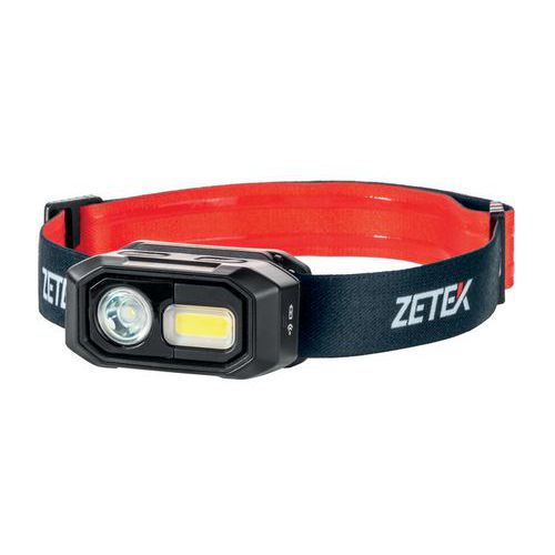 Lanterna frontal LED recarreg. função ligar/desligar – Zeca
