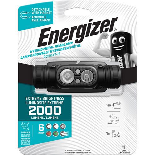 Lanterna frontal em metal TAC – 1000 lm – Energizer