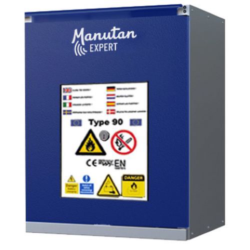 Armário baixo para bateria de lítio de armazenamento passivo – 1 porta – Manutan Expert