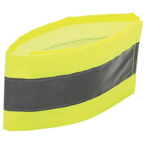 Braçadeira refletora amarela fluorescente - Manutan Expert
