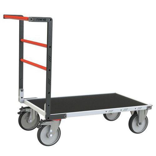 Carro com espaldar fixo – plataforma em madeira 1000 x 600 mm – 600 kg – Fimm