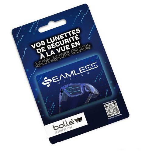 Cartão físico Standard Seamless Vision – Bolle Safety