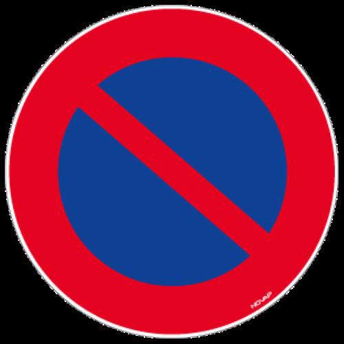 Pictog. marcação solo – Proibido estacionar – 300 mm – Novap