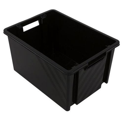 Caixa Novabac – preta – capacidade de 18 L – Novap