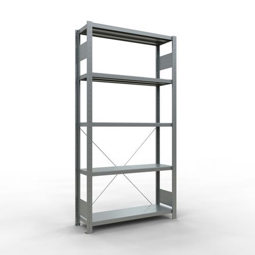 Estante leve Easy-Fix – face simples – A. 2000 mm – galvanizada – Schulte