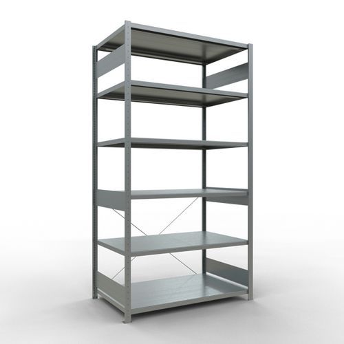 Estante leve Easy-Fix – face simples – A. 2500 mm – galvanizada – Schulte