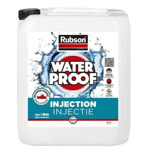 Tratamento impermeável por injeção Waterproof – Rubson