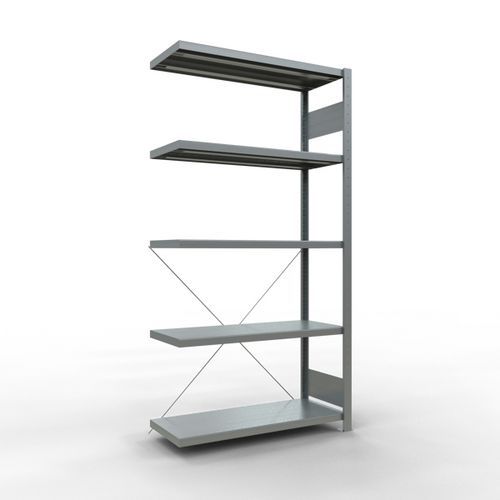 Estante leve Easy-Fix – face simples – A. 2000 mm – galvanizada – Schulte