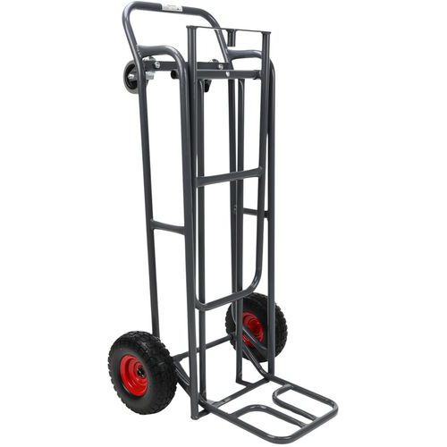 Carro porta-cargas combinado, capacidade de carga de 250 kg - 2 posições - Manutan Expert