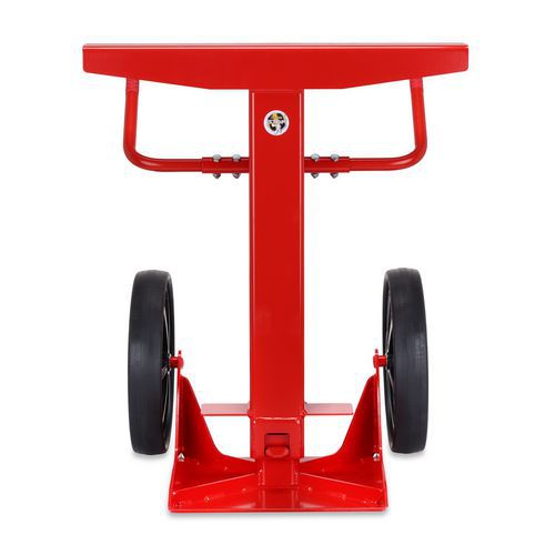 Suporte de segurança telescópico RAL 3020 – vermelho – DANCOP