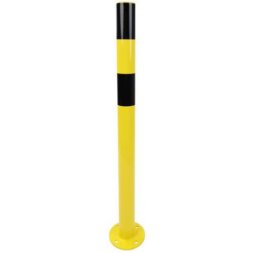 Poste de proteção preto/amarelo - Manutan Expert