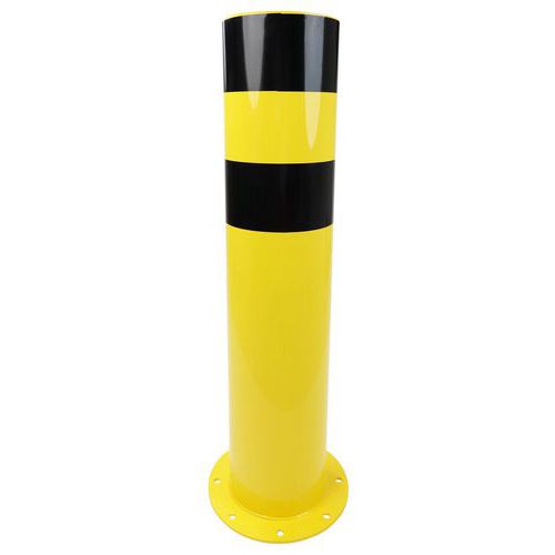 Poste de proteção preto/amarelo - Manutan Expert