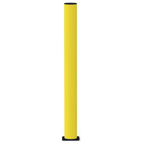 Pilarete Delta com Ø de 110 x 1200 mm – amarelo – D-Flexx