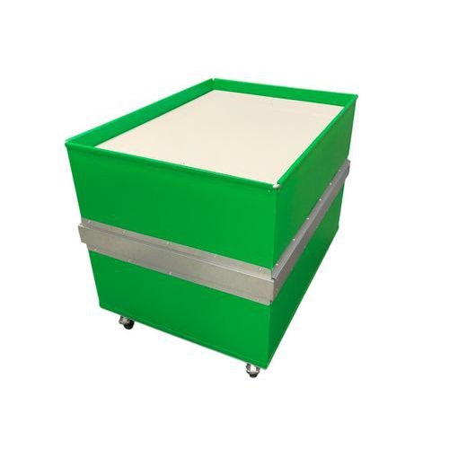 Carro de nível constante em polipropileno de 1050 x 750 mm – 100 kg – FIMM