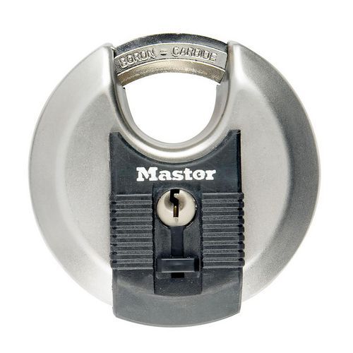 Cadeado com chave em inox Excell redondo M40EURDCC – Master Lock