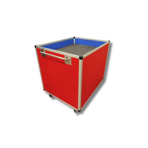 Carro de nível constante em beeplastic de 850 x 650 mm – 50 kg – FIMM