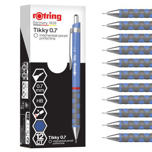 Lapiseira HB 0,7 mm coleção Rotring Tikky – Rotring