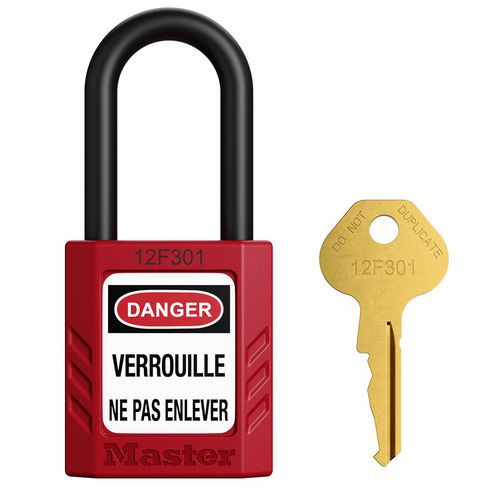 Cadeado de segurança com asa em nylon dielétrico – Master Lock