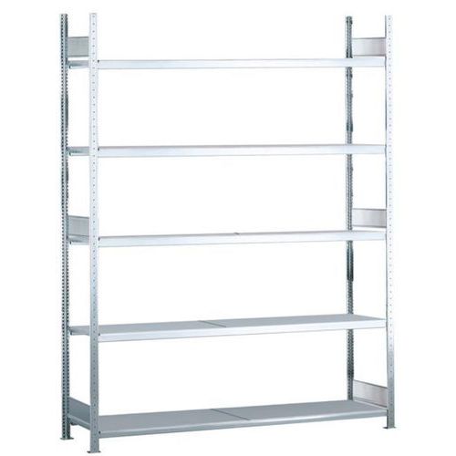Estante de grandes dimensões Easy-Fix Plus – prateleiras galvanizadas - Schulte