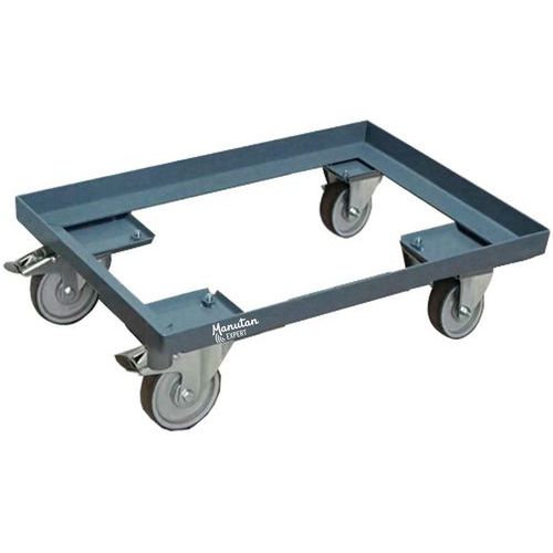 Plataforma móvel para caixas de norma europeia – 250 kg – Manutan Expert