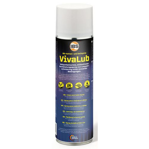 Spray para correntes e cabos VivaLub – IBS