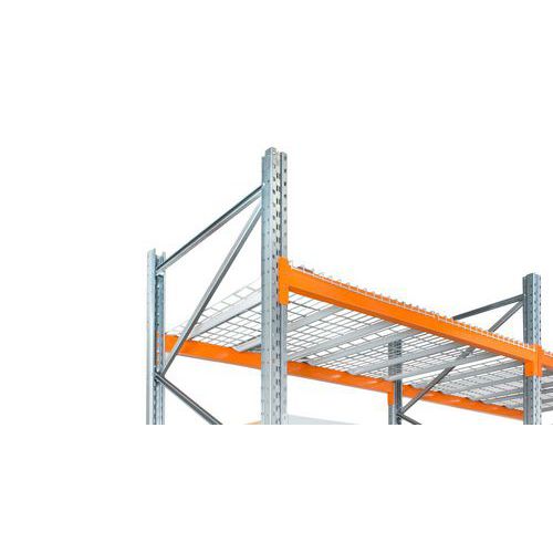 Plataforma gradeada em fio pesado Easy-Rack - Manorga