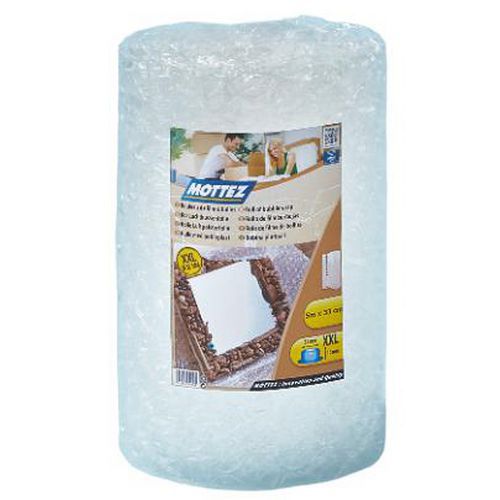 Película de bolhas XXL com 5 m x 33 cm – Mottez