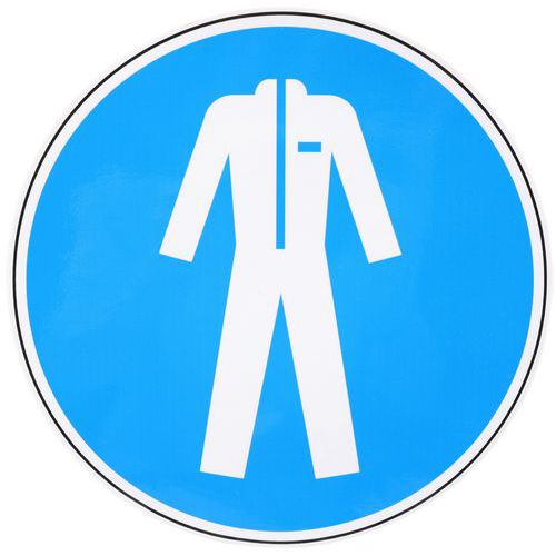 Painel – vestuário de proteção obrigatório – Manutan Expert