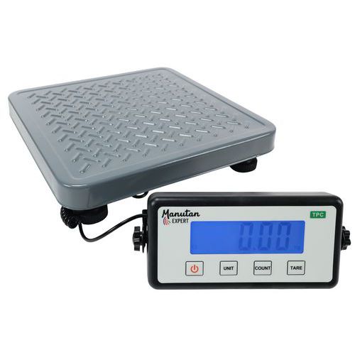 Balança para embalagens com ecrã remoto – Manutan Expert