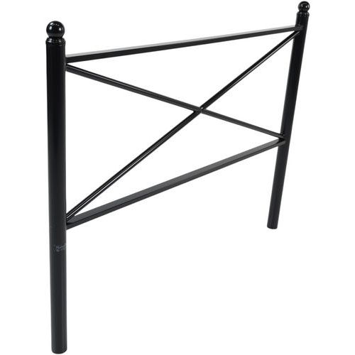 Barreira gradeada – preta – Manutan Expert