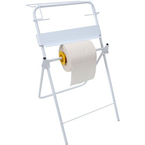 Porta-rolos com pé e suporte para saco - Manutan Expert