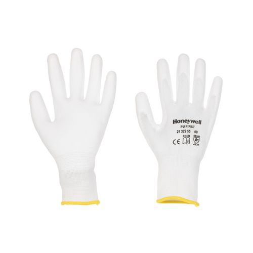 Luvas em PU First White