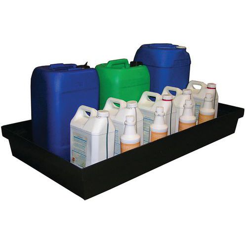 Plataforma de retenção 100% reciclada - Manutan Expert