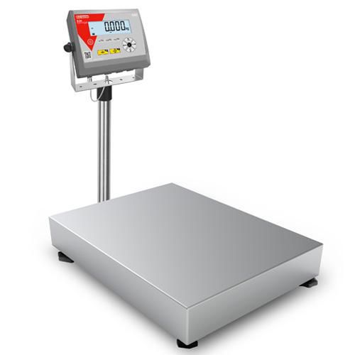 Balança de receção de coluna - Capacidade 600 kg
