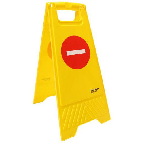 Cavalete de sinalização – Entrada proibida – Manutan Expert