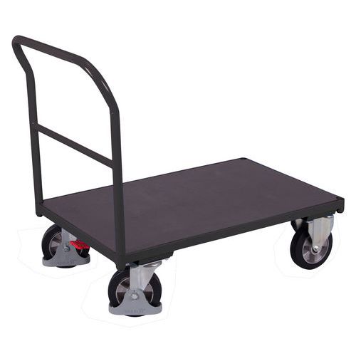 Carro ergonómico de plataformas antiderrapante – Capacidade de carga de 1000 kg