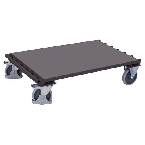 Carro porta-painéis ergonómico sem taipais – Capacidade de 1200 kg