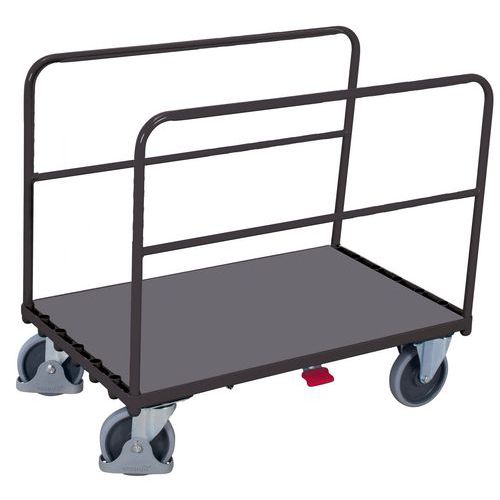 Carro com 2 taipais tubulares – Capacidade de 500 kg