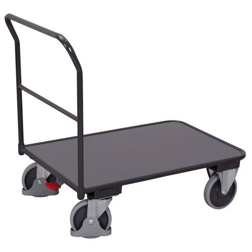 Carro de aço – 1 espaldar fixo – capacidade de 400 kg