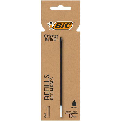 Recarga de esferográfica Cristal Renew – Bic Recarga de esferográfica Cristal Renew – Bic