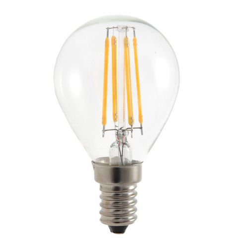 Lâmpada com filamentos LED P45 4 W com casquilho E14 – VELAMP